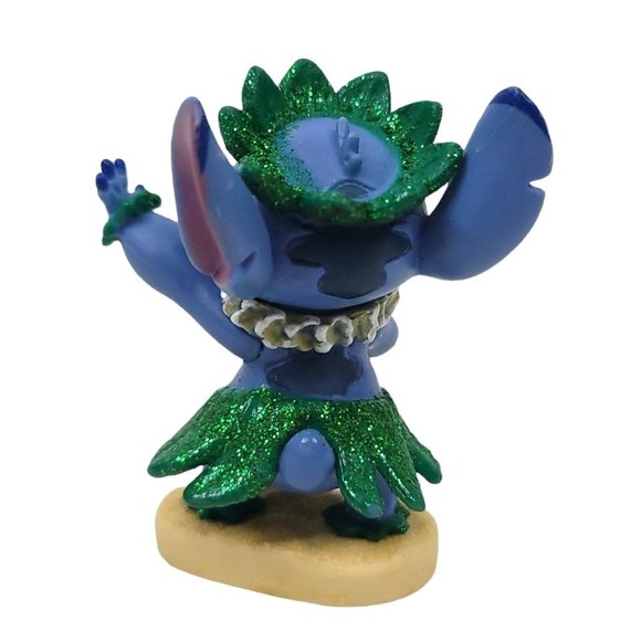 Disney Stitch 2" Mini Figure Collectible Toy Cake Topper Hula Figurine Lot Of 2 - Picture 10 of 12